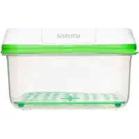 Sistema FreshWorks boîte, 2,6 l vert/blanc