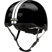 Melon casque cycliste Urban Active , Straight Blanc Noir, M-L