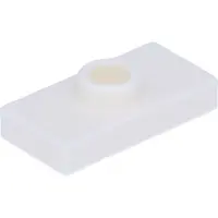 LEGO 250x Plaque de jumper 1x2, blanc