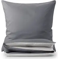Blumtal Premium linge de lit d'été extra-doux réversible & taie d'oreiller - Housses de couette en microfibre, 2 pièces