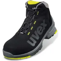 Uvex bottes 1 S2 noir, jaune largeur 12 Gr. 51