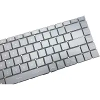 T-ProTek FRANÇAIS - Clavier noir, gris éclairage compatible avec MSI GS66 Stealth 10UE-276