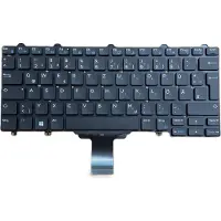 T-ProTek Clavier FRANÇAIS Noir avec trackpoint pour Dell Latitude P25S