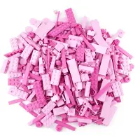 LEGO Briques spéciales Mélange rose NOUVEAU ! Quantité 200x - Chaque mélange est composé individuellement