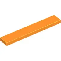 LEGO 250 pièces , part c. 6636, orange (orange)