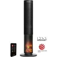 Evolveo Salente HotTower, ventilateur de colonne d'air chaud, noir