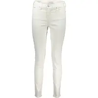 Calvin Klein Jeans En Denim Pour Femme Blanc