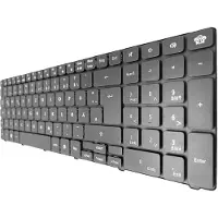 T-ProTek FRANÇAIS - Clavier noir version 5 Compatible avec Packard Bell TE11HR, TK37