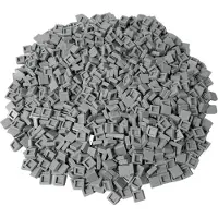 LEGO 1x1 Carreaux Gris clair - 3070b NOUVEAU Quantité 250x
