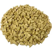 LEGO 2x1 Briques de toit obliques Beige clair pour toit - 3040 NOUVEAU Quantité 100x