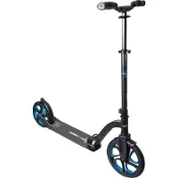 Muuwmi Aluminium Scooter Pro - trottinette, 250/215 mm, ABEC 7, GS-approuvé, réglable en hauteur, bleu