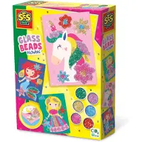 SES Creative Set de bricolage images de perles de verre multicolores