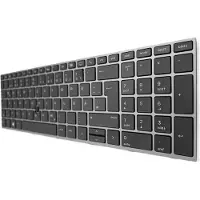 T-ProTek Clavier allemand noir, cadre gris avec trackpoint pour Asus ZBook 17 G6 6TV15EA