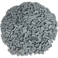 LEGO Briques 1x3 Gris clair - 3623 NOUVEAU Quantité 100x