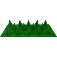 LEGO Petit arbre Sapin Épicéa Vert - 2435 NOUVEAU ! Quantité 25x