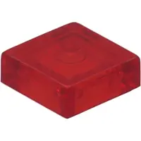 LEGO 1000 pièces carreaux 1x1, rouge transparent