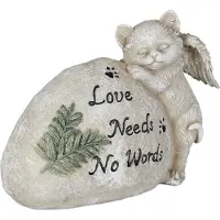 Relaxdays Décoration de tombe pour chat, RD36057
