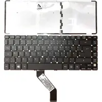 T-ProTek FR - Clavier noir avec éclairage Version1 compatible avec Acer Aspire V5-471P