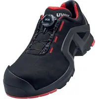 Uvex 1 support Chaussures basses S3 noir, rouge largeur 12 T. 48