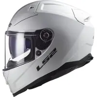 LS2 FF811 Vector II Solid Blanc Casque Intégral Taille 2XL