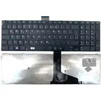 T-ProTek FR - Noir Clavier avec cadre sans éclairage compatible avec Toshiba Satellite E55DT-A