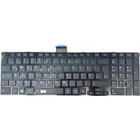 T-ProTek DE - Noir Clavier avec cadre sans éclairage compatible avec P/N : 9Z.N7USQ.N0G