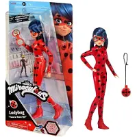 Big Buy Cooking Miraculous Poupée Ladybug, env. 26cm