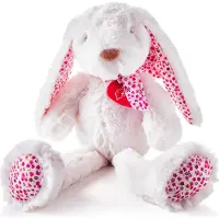LUMPIN Ella lapin blanc grand 38 cm