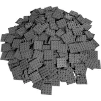 LEGO 4x4 Panneaux de construction Gris foncé NOUVEAU Quantité 250x