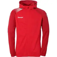 Kempa Ambition 28 Veste à capuche - rouge/chili, Taille:116