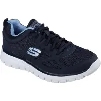 SKECHERS Baskets basses 'Burns-Agoura' bleu marine