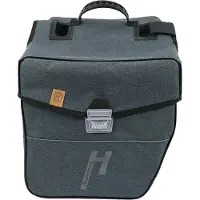 Haberland Sac double "eMotion 4nature" Volume : anthracite / re