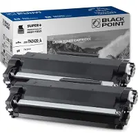 Black Point Toner 2 pcs. Compatible avec TN-2420 - noir - pour Brother : HL : L2310D, L2350DW, L2370DN, L2375DW ; DCP : L2510D, L2530DW, L2550DN ; MFC : L2710DN, L2710DW, L2730DW, L2750DW -
