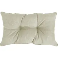Pokar Coussin d'assise Lounge Coussin d'assise pour chaise, Couleur:Beige, Taille:Coussin de dossier 60x40