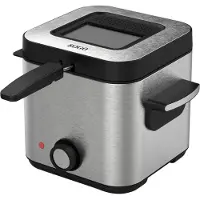 Sogo - Fritteuse électrique 1.5 l, bis 190 ° C, 900 W, Edelstahl