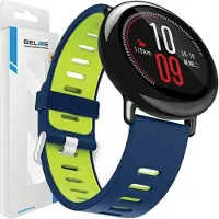 Beline Watch Strap 22Mm Double Color Silicone Blue/Green Blue/Green Box