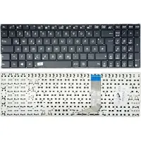 T-ProTek FRANÇAIS - Clavier noir sans cadre compatible avec ASUS X756UV