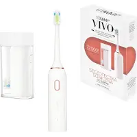 Vitammy VIVO Brosse à dents sonique rose avec étui, blanc