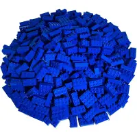 LEGO Briques 2x4 Bleu - 3001 NOUVEAU ! Quantité 100x