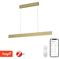 Immax NEO LISTON Suspension intelligente 118cm 18W or Zigbee 3.0