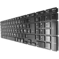 T-ProTek DE noir Glossy clavier avec éclairage sans cadre compatible avec Toshiba Satellite S50-B