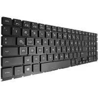 T-ProTek Clavier FRANÇAIS Noir compatible avec HP Omen 15-dc1001ng 6AV14EA