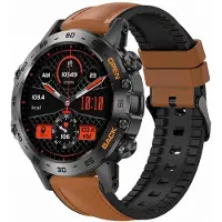 Gravity Hommes Smartwatch GT9-7 Appel Bluetooth Tension artérielle Fréquence cardiaque SpO Moniteur de sommeil Modes sportifs IP67 Montre de fitness