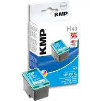KMP 1707,4351 H43 Tintenpatrone color komp. mit HP CB 338 EE Nr. 351XL