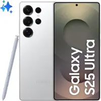 Samsung Galaxy S25 Ultra 17,5 cm (6.9") Double SIM Android 15 5G USB Type-C 12 Go 1 To 5000 mAh Argent, Blanc