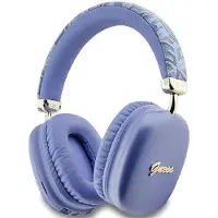 GUESS Casque intra-auriculaire Bluetooth Guessgubhk1Gctcsu Purple/Purple Gcube Metallic Script Logo