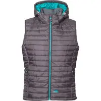 Trespass Gilet matelassé pour femme Aretha TP4390 (S) (Gris foncé)