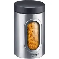 Westmark 62362260 Vorratsdose 15,5 cm hoch grau 950,0 ml