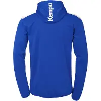 Kempa Emotion 27 Veste à capuche , Taille:164, Coloris:royal/blanc