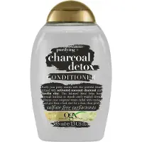 OGX Après-Shampooing Détoxifiant Clarifiant au Charbon Actif, 385 ml